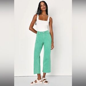 Blank NYC The Baxter Women’s Green Denim Size 26